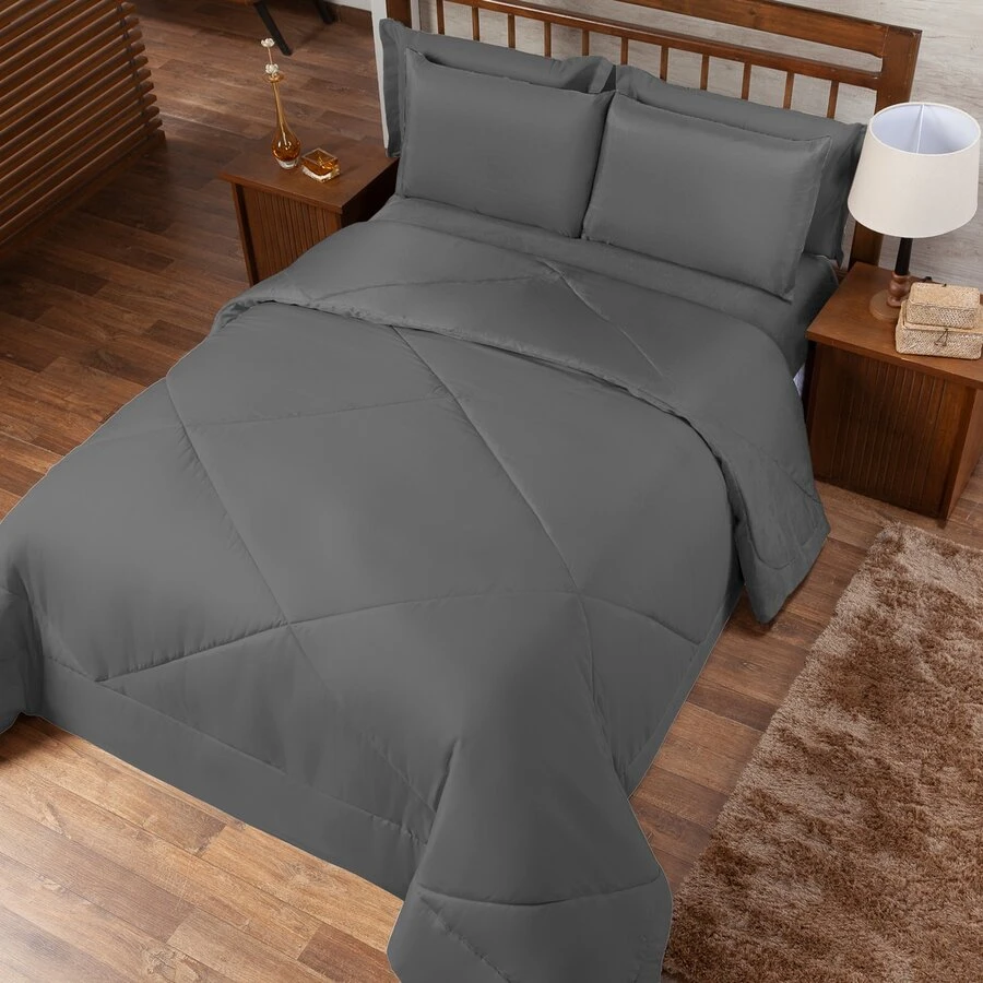 Comforter Sets - Gris - Voir 1
