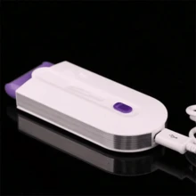 Electric Epilator, Portable Body Hair Remover - 白色 - 查看 2