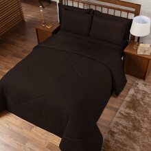 Comforter Sets - ラストブラウン - チェックする 1