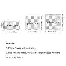 1pc Plaid Pattern Exquisite Embroidery Cushion Cover, Modern Style Polyester Fiber Pillowcase - White - View 2