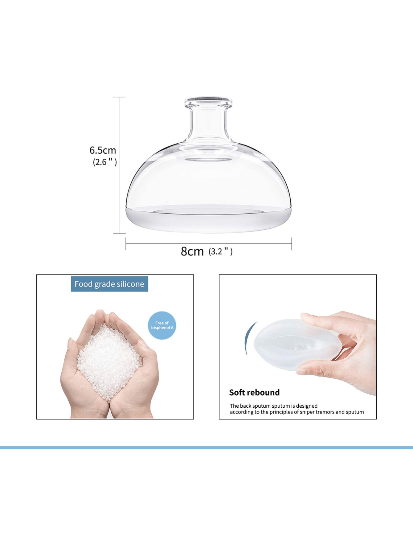 Fanwer Chest Percussion Cup, A Professional Handheld Mucus Separator