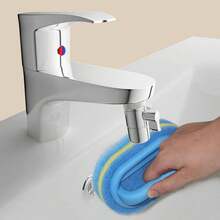 1入組手持浴缸洗滌器,浴缸海綿刷,廚房清潔刷,清潔廚房用具