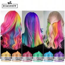 1pc Disposable Colorful Dyeing & Styling Hair Wax For Ombre And Colorful Hair Painting, Red - Red - View 9