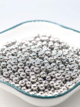 50 st. Ersättning Boll & Barbell Tungan Ring 14g 16G Rostfritt Stål Kroppsmycken För DIY