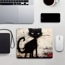 24*20cm Cat Pattern Mouse Pad Suitable For Office - Multicolor - View 1