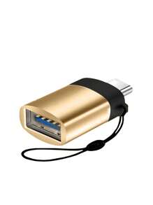 Usb C 轉 Usb 轉接器套件 Usb C 公頭轉 Usb 3.0 母頭轉接器 相容於 Macbook Pro 2023 Imac Ipad Mini 6/pro Macbook Air 2022 與其他 Type C 或 Thunderbolt 4/3 轉 Usb 3.0 Otg 轉接器 相容於 Macbook Pro、chromebook、pixel ,microsoft Surface Go,三星galaxy S8 S9 S10 S20 S21 S22 Ultra Plus,note 9 10 20 Usb C 轉usb 適配器與任何帶有usb Type-c 連接埠的筆記型電腦/平板電腦/智慧型手機相容。 Usb-c 轉 Usb 轉接器可讓您將標準 Usb 配件/線纜連接至 Usb-c,例如 Macbook Pro 2019 2018 2017 2016、macbook Air 2020 2019 2018、ipad Pro 2020 2018、microsoftipad 4、cbookel Surface Go、samsung Galaxy S23 S22 S21 S20 Ultra 10 9 8 Plus、note 20 10 Ultra 9 8 Plus 及更多type-c 設備 - 金色 - 查看 3