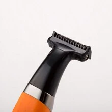 KEMEI trái cam Màu sắc Điện lực Máy cạo râu Nam Máy cạo râu Có thể sạc lại Máy cạo râu Nổi Tông đơ cắt tóc Chăm sóc mặt - trái cam - Xem 7