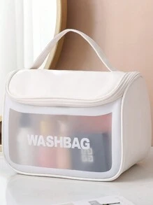 Letter Graphic Makeup Bag,Makeup Bag Makeup Pouch Skincare Bag Toiletry Bag Packing Cubes,Travel Essentials Cruise Essentials Dorm Essentials,Wedding Bridesmaid Gifts,Mom Gifts,Birthday Gifts,Gifts For Friends And Teachers,Home Decor,Bathroom Livingroom Bedroom Decor,Bathroom Organizer,Jewelry Organizer,Lip Oil Organizer,Nail Polish Organizer Storage Makeup Organizer Makeup Case,Gifts For Women,Christmas Gifts,Gift Ideas For Women