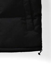 Men's Thickened Vest For Outdoor Warm Keeping - Black - View 5