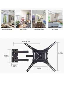 Four-Arm TV Wall Mount For LED LCD Plasma Screens, 14''-55'' - Multicolor - View 7
