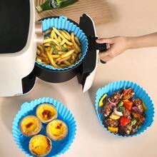 1pc-Big Blue air fryer liner - Blue - View 7