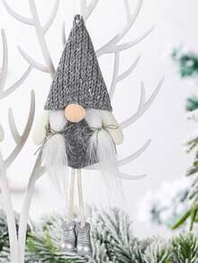 1入-創意娃娃聖誕裝飾掛件,創意禮物聖誕樹掛件