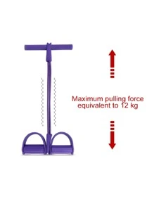 Extensor Tensão Forte Faixa Elástica 2 Elásticos Exercícios Treino Academia Ginástica