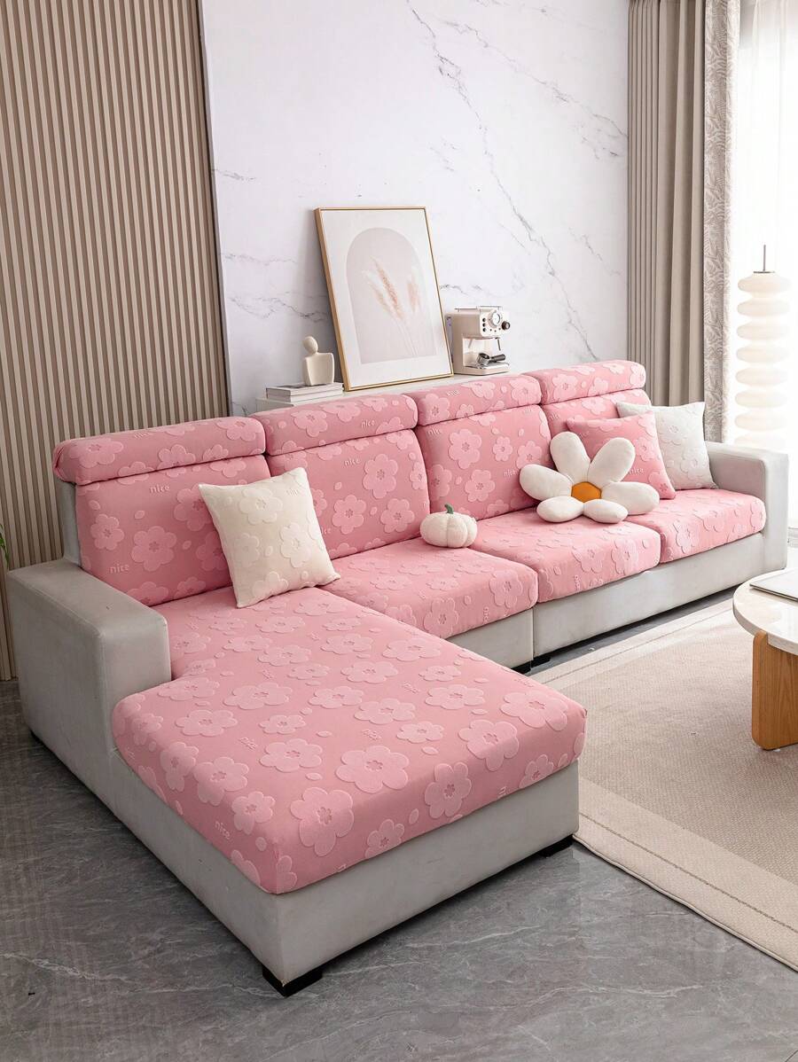 1pc Universal Four Seasons AntiSlip Sofa Cushion Cover, Featuring