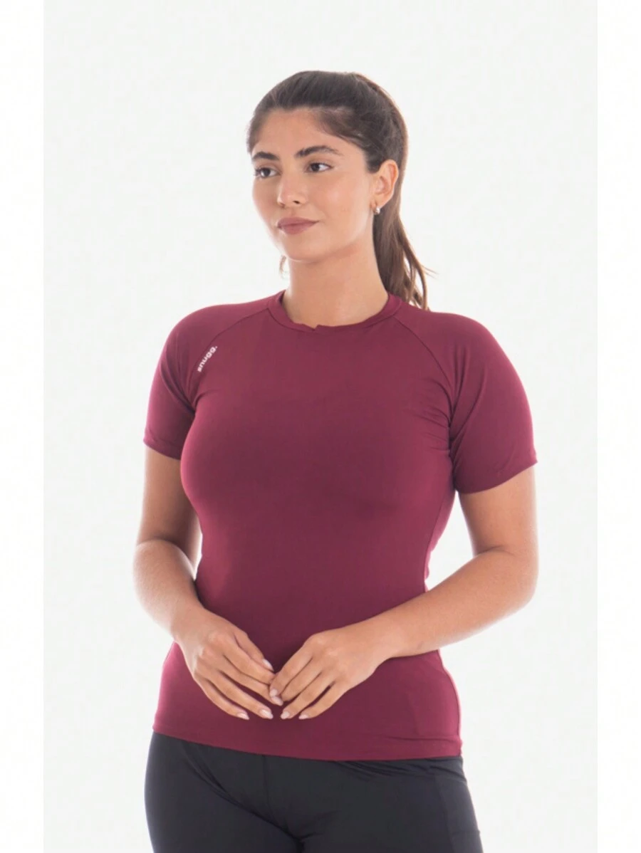 Women Volleyball Jerseys - 酒紅色 - 查看 1