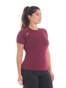Women Volleyball Jerseys - 酒紅色 - 查看 2