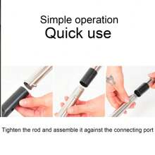 Hand-pushed Sweeper, Home Use 3 In 1 Sweep, Suction, And Drag Cleaning Machine For Floor Cleaning - Blue - View 10