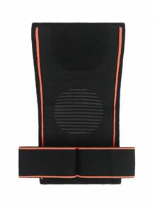 1 pieza Rodillera de compresión para soporte de rodilla para hombres y mujeres, para fitness, trabajo, interior y exterior. - Naranja - Ver 5