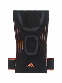 1 pieza Rodillera de compresión para soporte de rodilla para hombres y mujeres, para fitness, trabajo, interior y exterior. - Naranja - Ver 4
