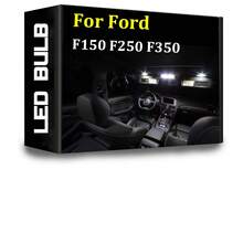 1set White Led Interior Car Light Kit For F150f250f350 1997-2020 - White - View 1