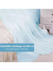 Mosquitera para cama king size - Azul - Ver 3