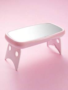 Foldable Gel Nail Polish Dryer Led Uv Lamp Powered By Data Cable - Pink - View 2