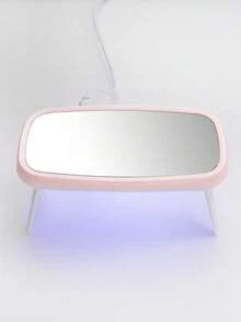 Foldable Gel Nail Polish Dryer Led Uv Lamp Powered By Data Cable - Pink - View 5