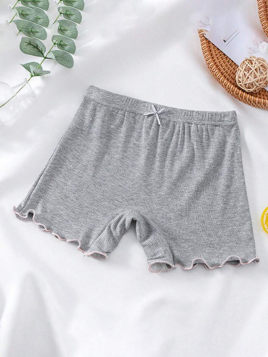 1 件女童安全短褲/女嬰莫代爾防空內褲/兒童保證內褲