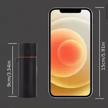 1入便攜式戶外2000x25高清高倍單筒望遠鏡，3.6英寸12倍高倍率口袋迷你單筒望遠鏡，適用於狩獵、露營、遠足、觀鳥-完美攝影禮物