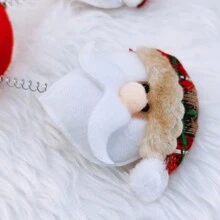 1 Pièce Bandeau De Noël En Tissu Non Tissé, Père Noël, Bois De Renne Pour Enfants Et Bandeau Bonnet Père Noël, Decoration De Noël, Pour Noël