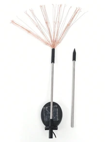 LED太阳能烟花灯、圣诞草坪小路灯、户外庭院装饰灯串、户外花园小路、庭院、露台照明 - 彩色 - 查看 5