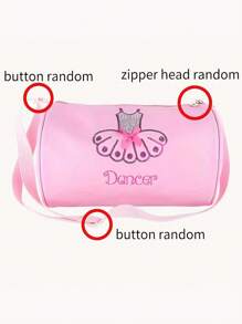 女孩芭蕾舞蹈包、芭蕾舞女演员粉色舞蹈包、体操拉丁舞瑜伽舞爵士舞收纳包、舞蹈包、斜挎单肩舞蹈包、女孩芭蕾舞蹈行李袋、鞋子舞蹈服装收纳包、手提包、旅行袋行李包、便携式舞蹈包 - 淺粉色 - 查看 6