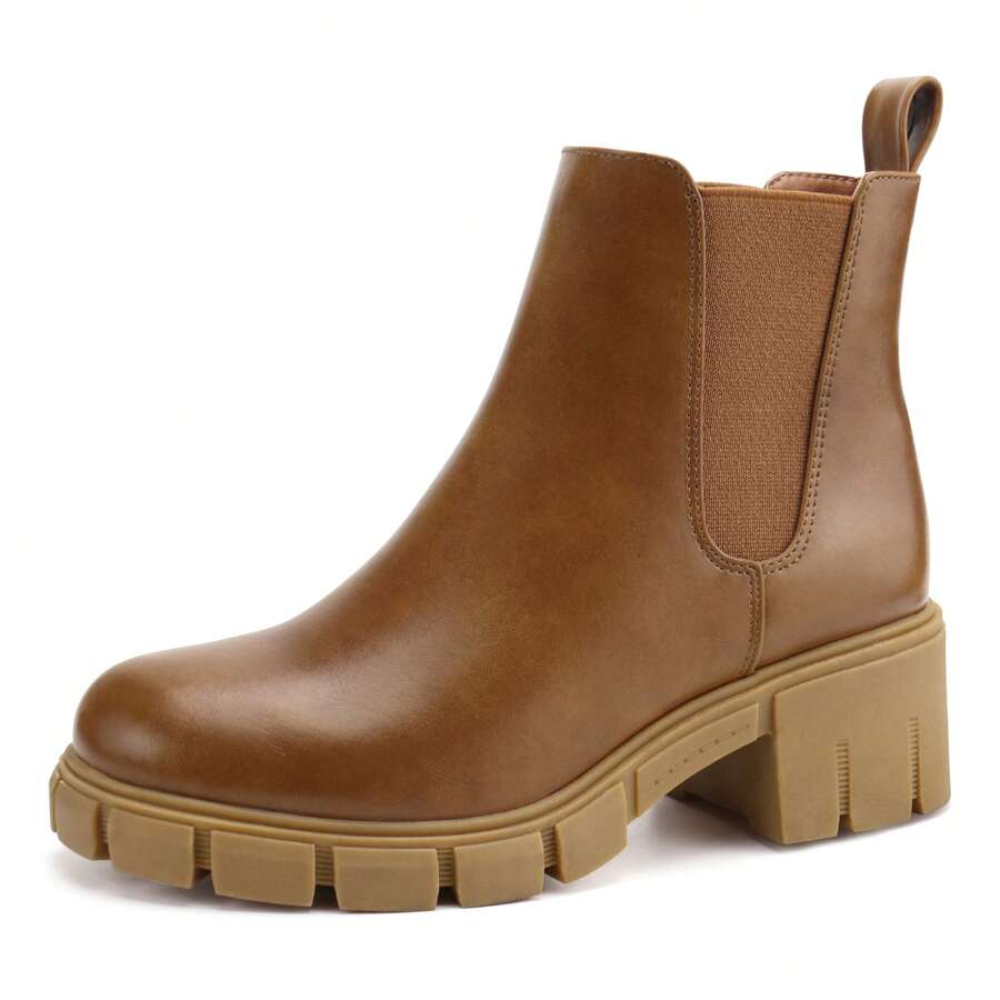 Botines y botinetas para mujeres - Marrón - Ver 1