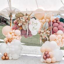 NiuN Arco De Globos Para Decoración De Fiestas - Rosa - Ver 4
