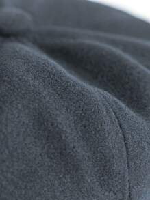 1 pieza Boina de unicolor para mujer, para primavera/verano, estilo coreano, versátil, gorra de pintor de 8 ángulos que cubre el rostro