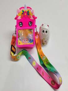 Kids Crossbody Bags - 玫紅色 - 查看 1