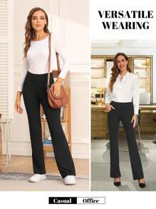 Desol 女士保暖户外运动长裤 - 黑色 - 查看 3