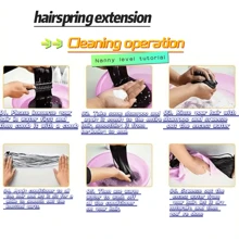 27# 瑪利扭結毛彈簧非洲卷髮用來編辮子預梳打捻毛巾編織和柔軟的人造蓬鬆髮延伸