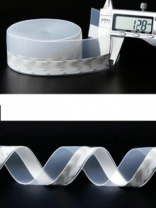 2pcs Door & Window Sealing Strip Insect-proofing, Soundproofing, Insulation Weatherstrip (5m) - White - View 5