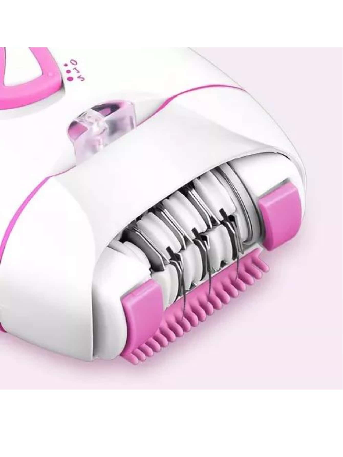 Depiladora Eléctrica Ckeyin Portátil Con Luz, Color Rosa - Rosa - Ver 1