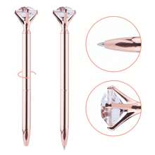 8pcs Rose Gold Ballpoint Pens - Rose Gold - View 6