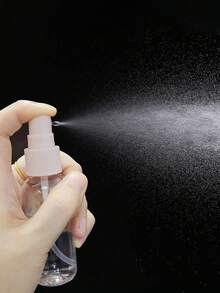 8 Pcs Travel Bottles Set,Travel Bottles & Containers,Refillable Small Mini Empty Plastic Pump/Spray/Squeeze Bottles For Cosmetic And Travel Toiletries With Storage Bag - Pink - View 4