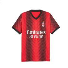 New Milan Jersey 2023-2024 - Röd - Visa 1