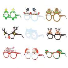 Christmas Photo Props Glasses - Red - View 6