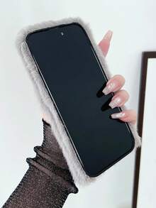 垂直條紋絨面防摔手機殼，適用於iPhone、Galaxy、Moto、Pixel等手機 - 灰色 - 查看 2