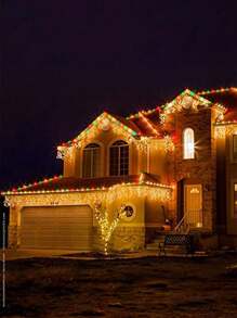 Bright Christmas Waterfall Led Christmas Lights 10m Waterfall With 500 LEDS Christmas Decorative Lights - 黃色 - 查看 8