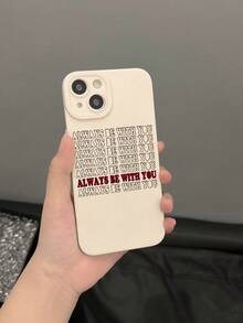 1 Ốp điện thoại mờ tiếng Anh 'mãi mãi bên bạn' Tương thích với iPhone - Nhiều màu - Xem 4