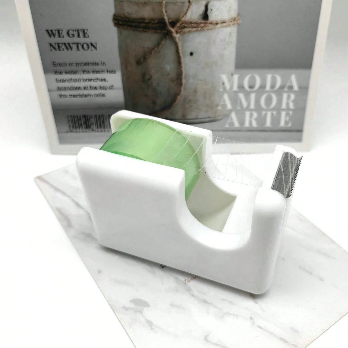 Minimalist Design Portable Tape Dispenser, Can Be Used For Office, Kids
