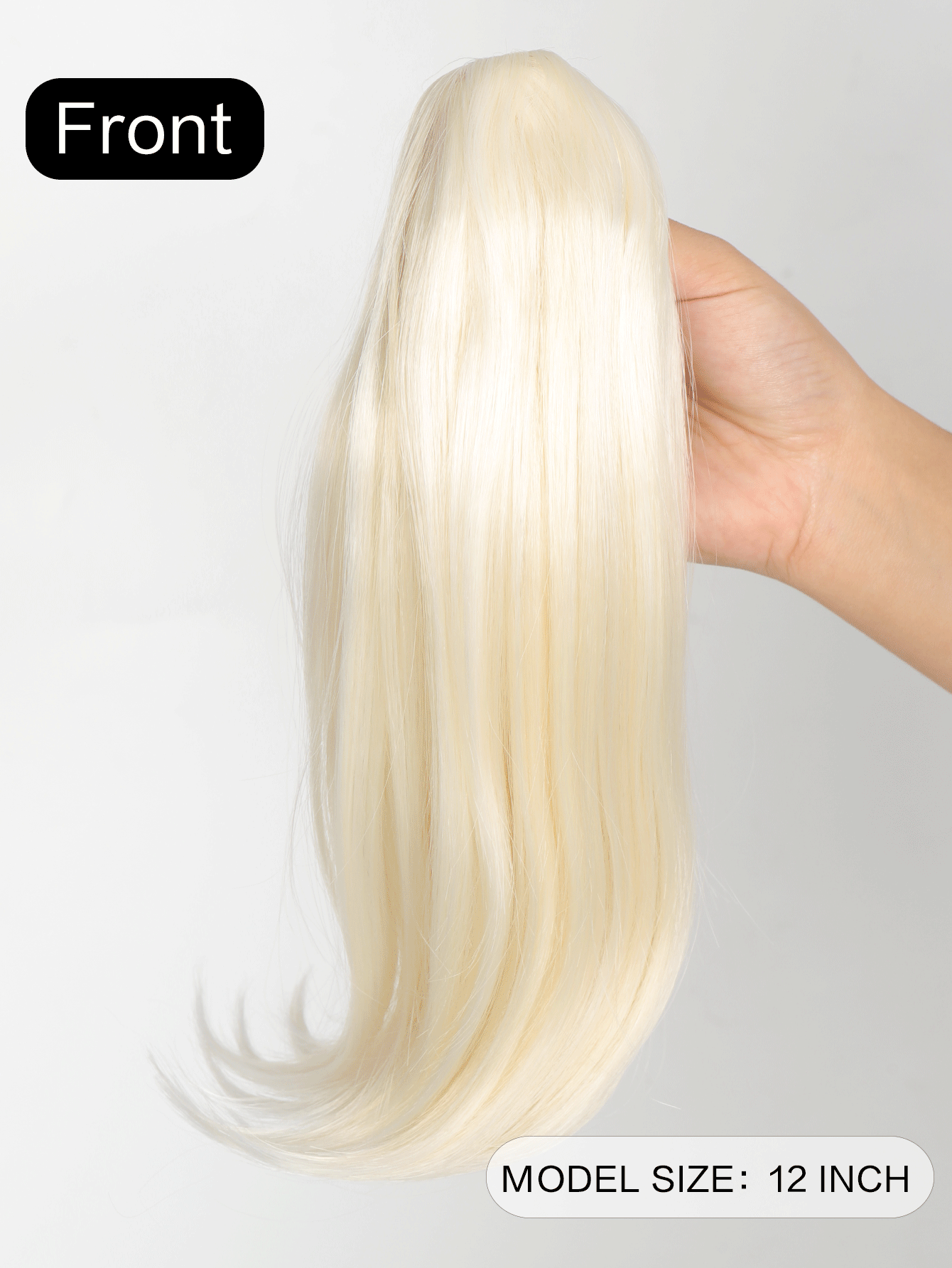 Synthetic Wave Claw On Ponytail Hair Extension Fake Ponytail Hairpiece For Women Pure Tail Hair