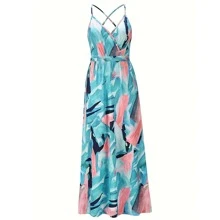 Mujer Vestido de Playa Verano Bordado Cubrir Bikini Camisola y Pareos Cover up/pareos de playa mujer/vestido playa/vestido playa mujer/vestido de playa/maxi vestidos de mujer/maxi vestidos de mujer/vestido blanco mujer/vestidos de playa - Azul - Ver 7